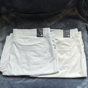 Adidas Golf Go-To 5 Pocket 10” Regular Fit W42 Khaki Color